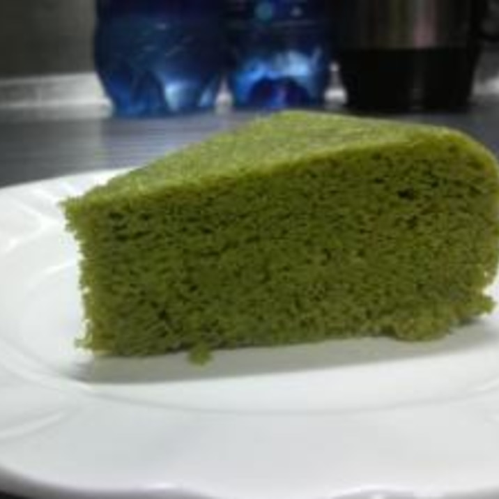 超簡単♪レンジで抹茶ケーキ